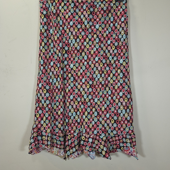 Cabi Womens Reversible Polka Dot/ Floral Multicolor Midi Skirt , Size S - Picture 3 of 7